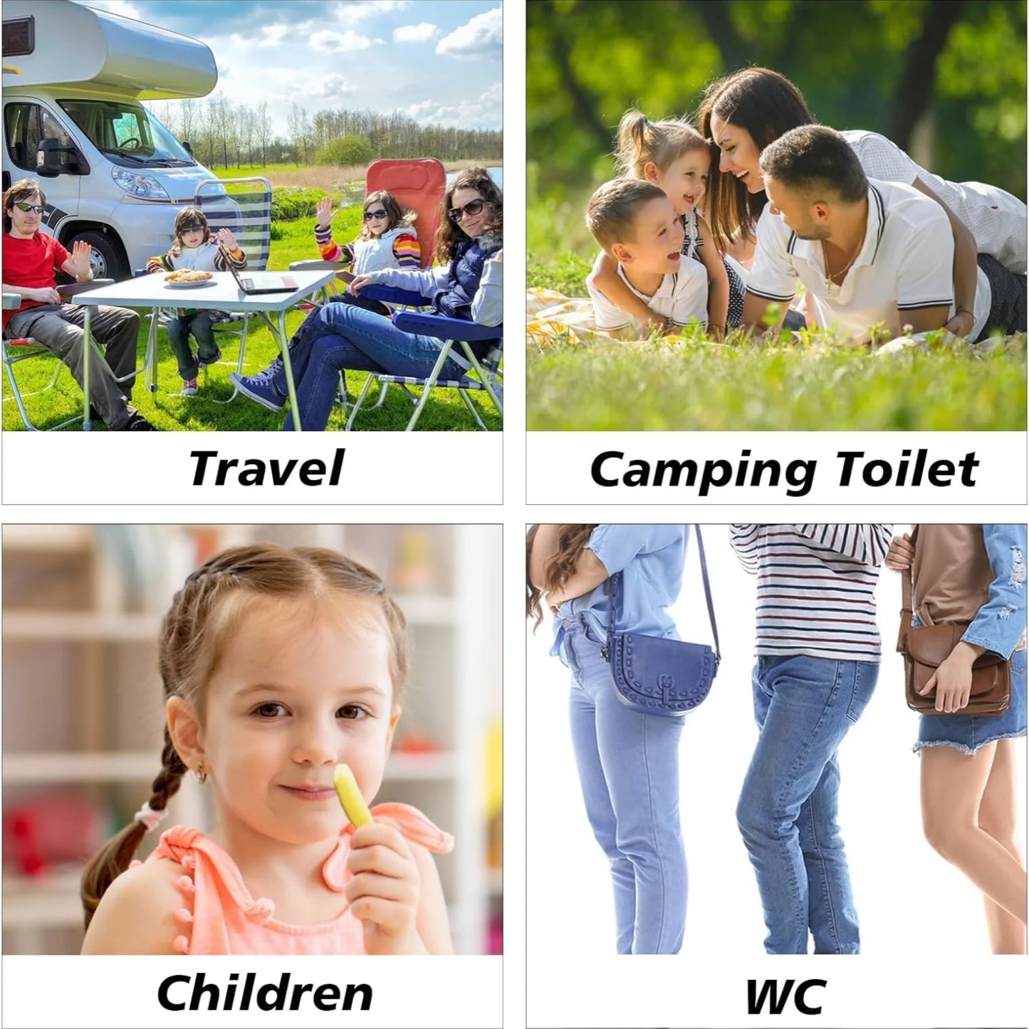 Adjustable Portable Urinal, Pee Bottles Unisex, Collapsible Urinal Emergency Travel Urinal Mini Mobile Toilet Potty Pee Bottle for Traffic Jam and Camping 750ML