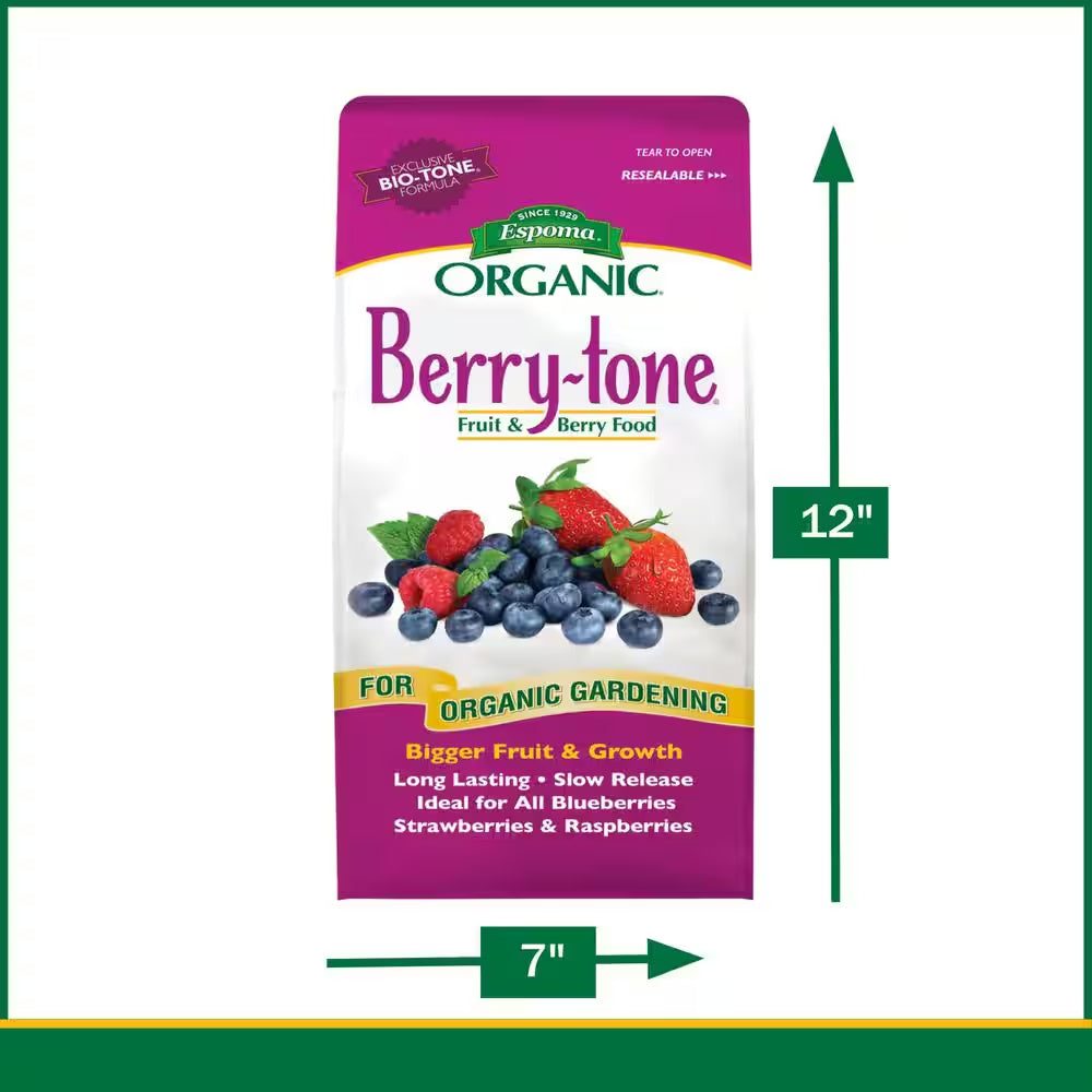 4 Lbs. Organic Berry Tone Dry Plant Food