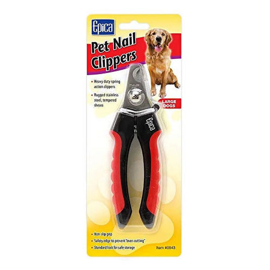 Dog Nail Clippers, Easy and Safe Dog Grooming Dog Nail Trimmers with Safety Guard, Large