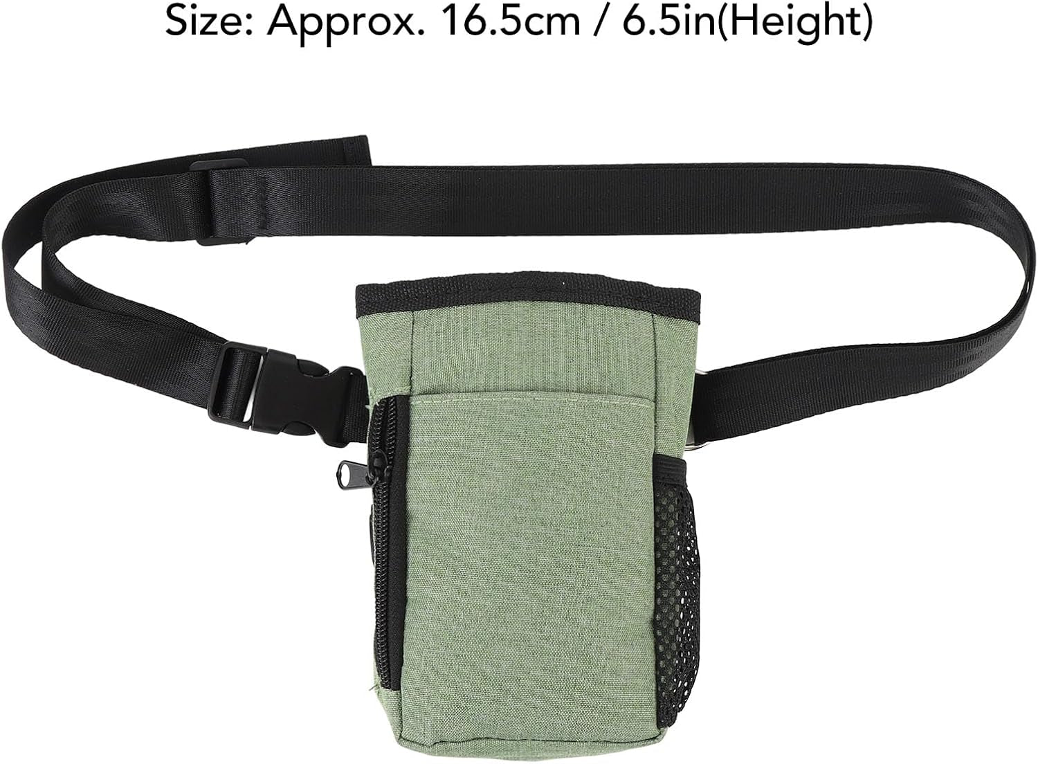 Dog Treat Pouch, Waist Belt Clip Dog Portable Dog Treat Bag, Oxford Cloth Dog Training Treat Pouch for Dog Walks, Dog Training and Behavior Aids, Doggy Treat Snack Bag for Outdoor