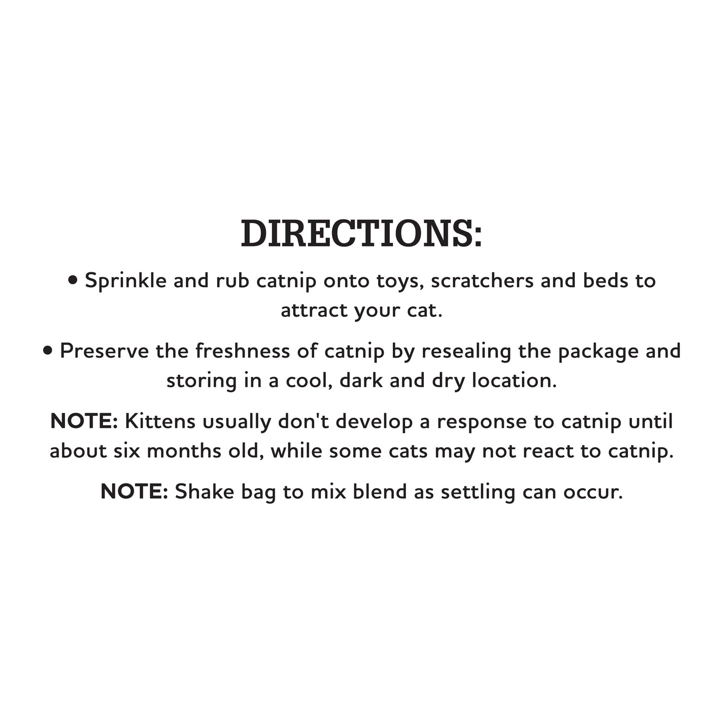 Catnip Blends Collection, 0.5 Oz, 3 Pack, Variety