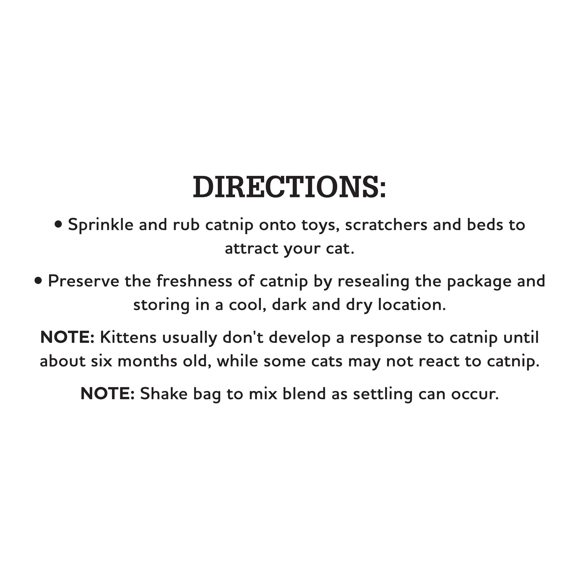 Catnip Blends Collection, 0.5 Oz, 3 Pack, Variety