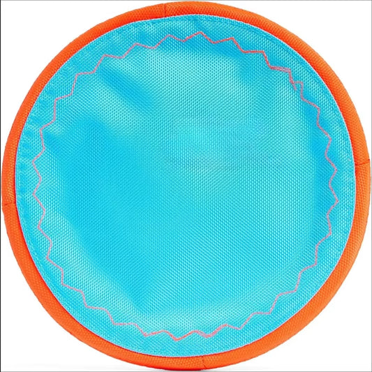 Paraflight Flying Disc Dog Toy Water Floating Flyer Durable Nylon Construction with Soft Rubber Edges for Medium and Large Dogs
