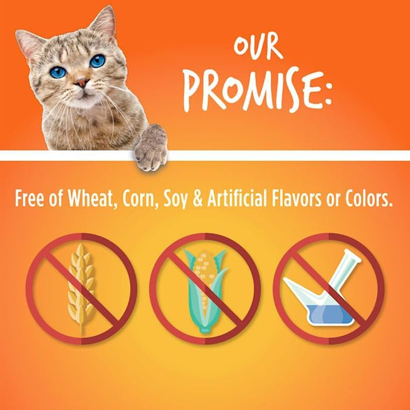 Cat Treats, Healthy Treats for Cats, Low Calorie and Packed with Protein, Crunchy Biscuits, No Wheat, Corn or Soy, Made with Real Tuna and Pumpkin, 2.5Oz