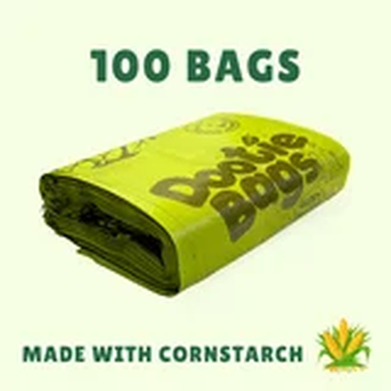 Dootie Bags® Medium-Large Dog Waste Bags, E-Z Tie Handle, Strong, Leakproof, Fits  Pooper Scoopers, Poop Bag Unscented