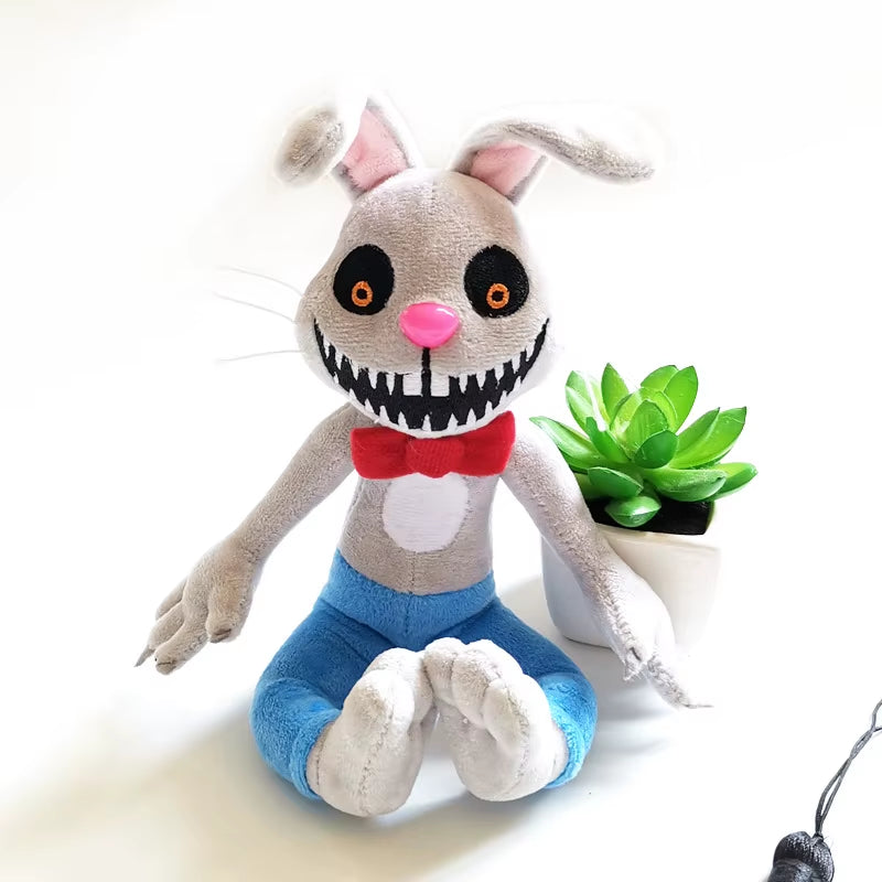 Mr Hopp'S Playhouse 2 Plush Soft Toys Mr Stripes Stuffed Animal Tiger Rabbit Plush Toys Game Figure Dolls for Children Kids