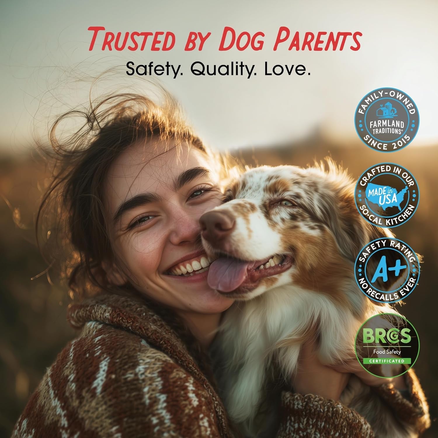 Dogs Love Beef Jerky Dog Treats with Only 3 Ingredients and No Fillers, 13.5 Ounce Bag