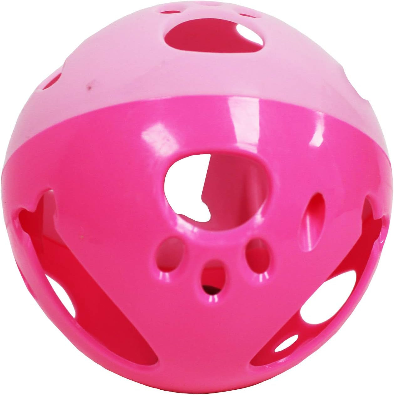 Large Size Cat Ball with Bell Toy for Cats Kittens and Other Animals - Hours of Play for Pets | Large Size for Extra Fun | Rings as It Moves