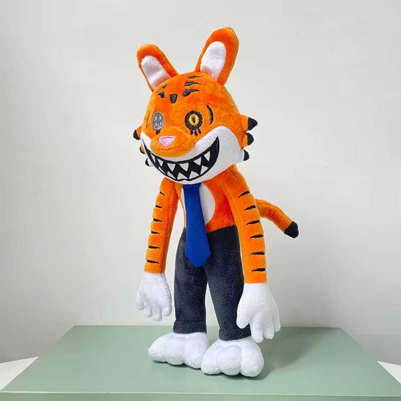 Mr Hopp'S Playhouse 2 Plush Soft Toys Mr Stripes Stuffed Animal Tiger Rabbit Plush Toys Game Figure Dolls for Children Kids