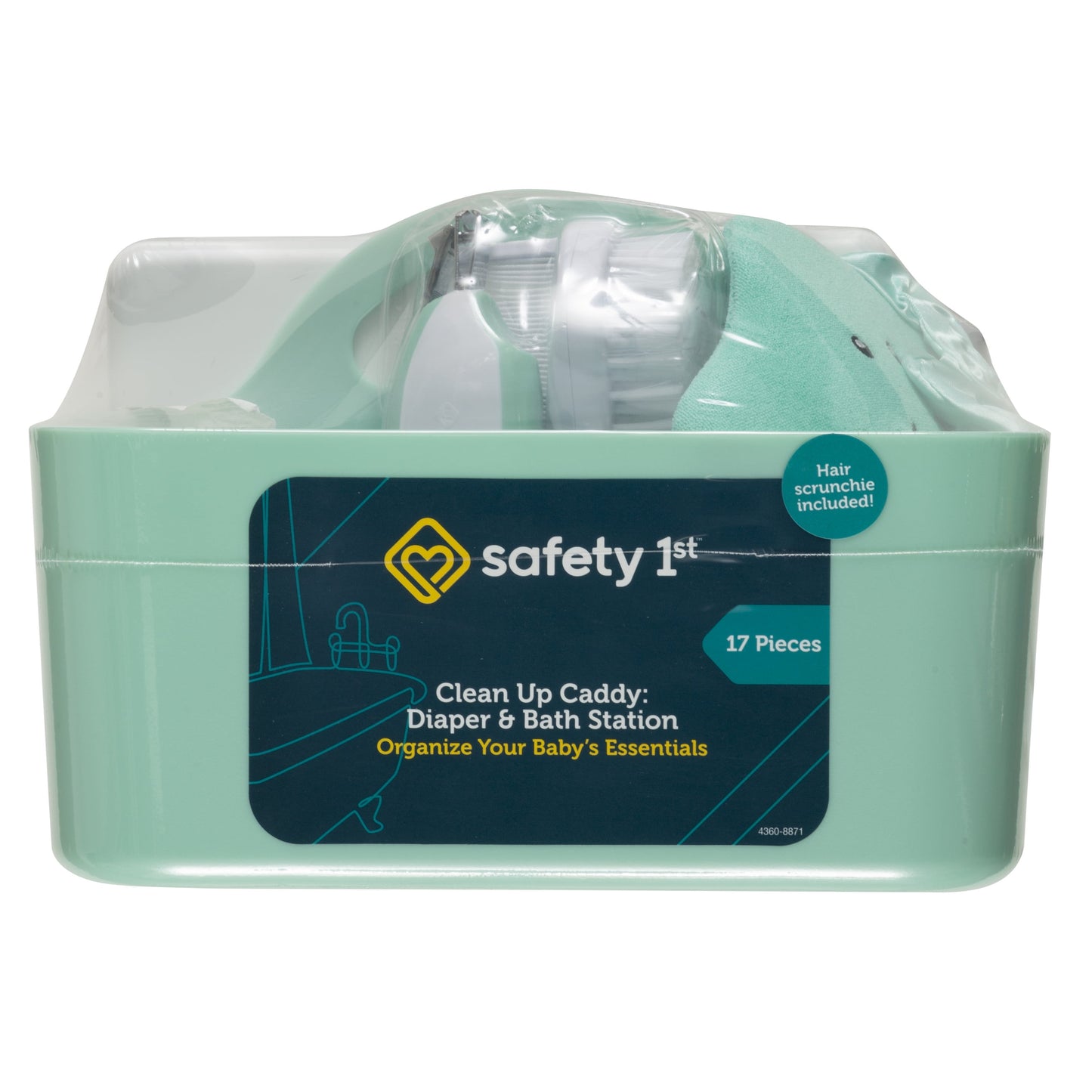 Cleanup Caddy: Diaper & Bath Station, Seafoam