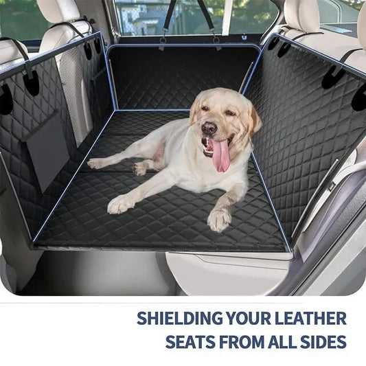Back Seat Extender for Dogs,Dog Hammock for Car Hard Bottom,Dog Car Seat Cover Hard Bottom (Orange)