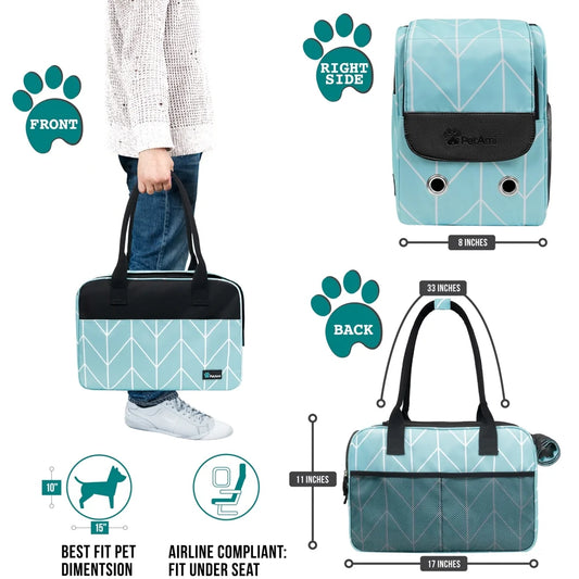 Petami Airline Approved Dog Purse Carrier