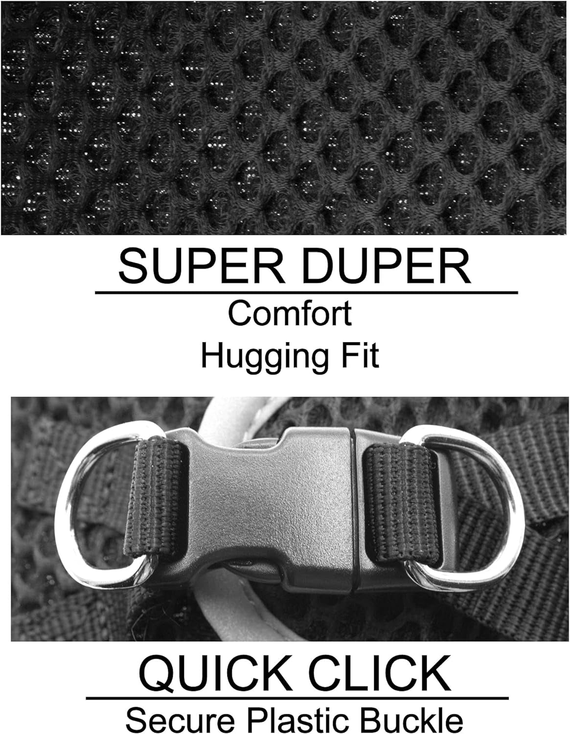 Kruz Dog Harness (Chest 20.5"-22", Weight 20–25 Lbs) Athletica Adjustable Heavy Duty No Choke Puppy Vest for Large Dogs Lightweight Air Mesh, Reflective, Puppy Essentials – Red, X-Large