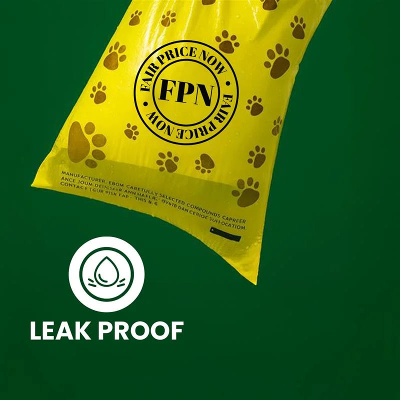 Biodegradable Dog Poop Bags – 240 Count (16 Rolls), Lemon Scented | Extra Thick Leak-Proof 13X9” Pet Waste Bags Eco-Friendly, Easy-Tear Dog Waste Bags