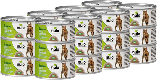 Duck & Tuna Recipe Pate Wet Canned Cat Food, 5.5 Ounce (Pack of 24)