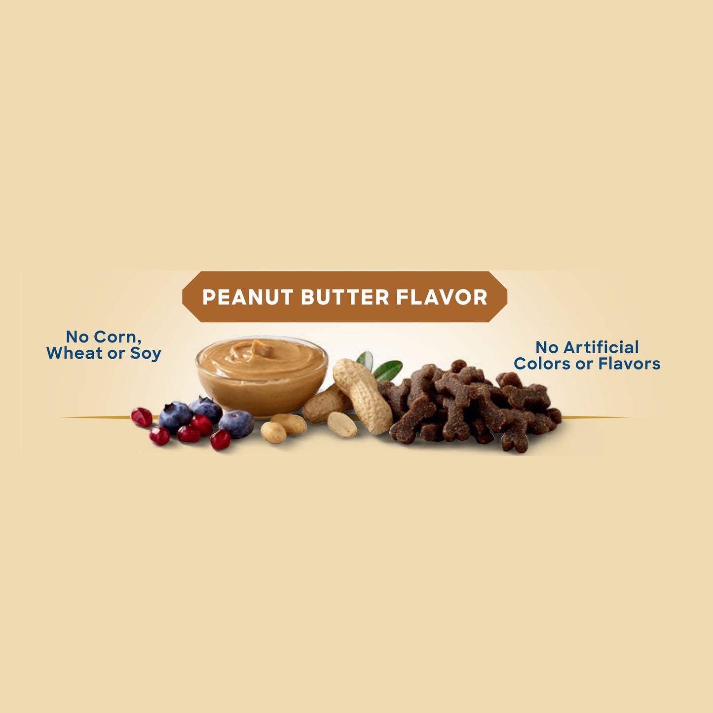 Dog Training Treats with Peanut Butter Flavor, 9 Oz Pouch