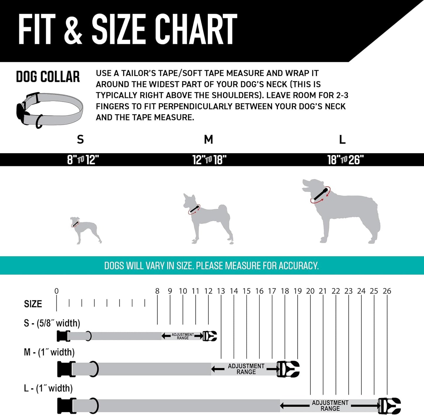 Wolfgang Heavy Duty, Adjustable Dog Collar with Quick Release Nylon Buckle for Walking & Training, Losmuertos Print, Large
