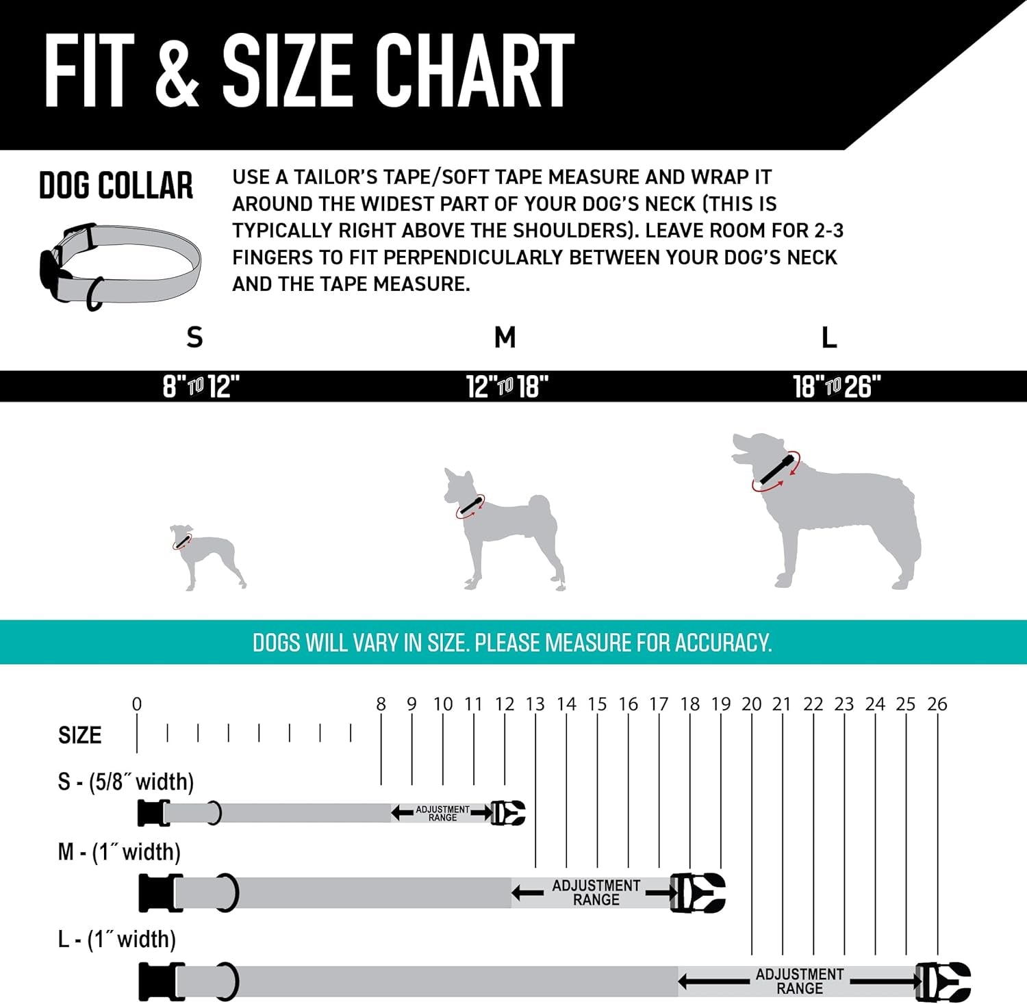 Wolfgang Heavy Duty, Adjustable Dog Collar with Quick Release Nylon Buckle for Walking & Training, Losmuertos Print, Large