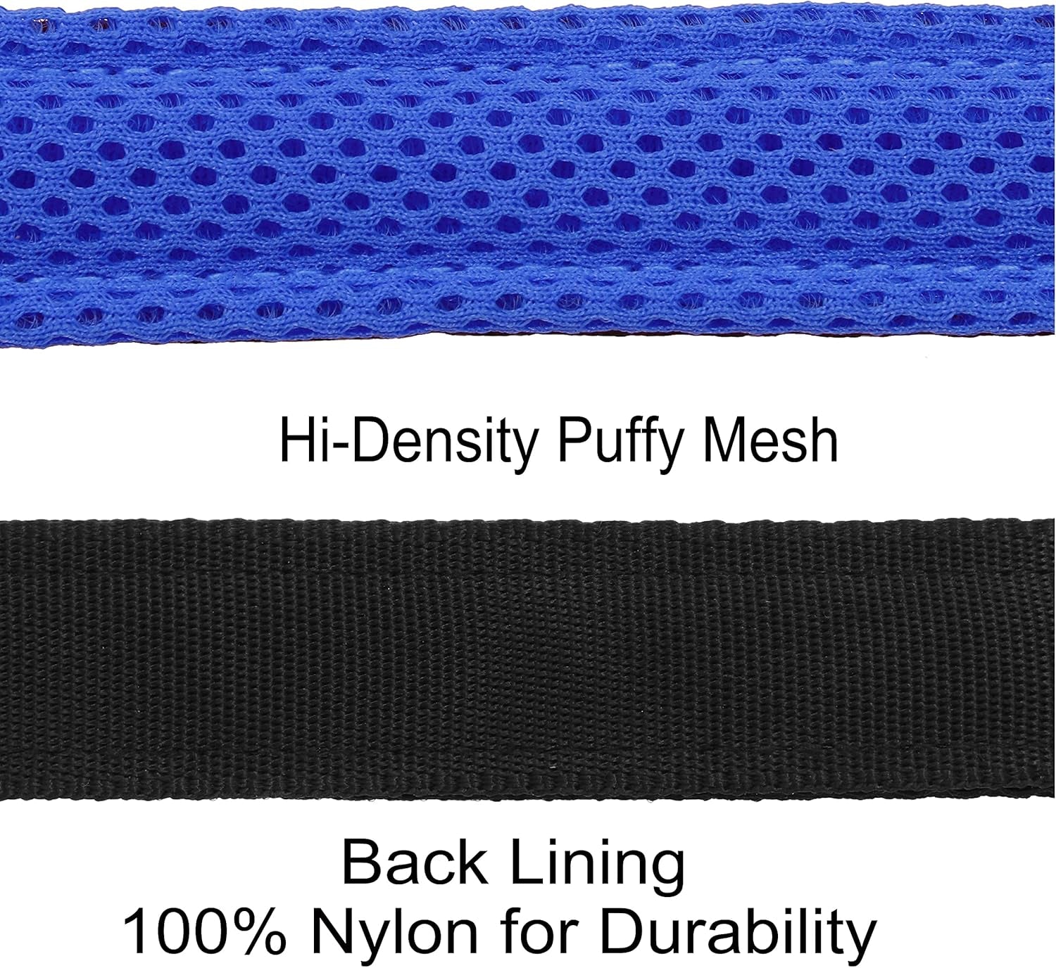 Kruz No Pull Dog Harness (Chest 30”-44”, Weight 66-176 Lbs) Heavy-Duty Pet Harness for Large Breeds, Ultra-Comfort Fit, Lifetime Durability, Adjustable Dog Harness No Pull Design (Blue, X-Large)