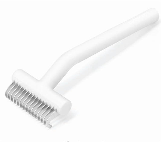 1 Pcs Cat and Dog Brush for Shedding and Undercoat Dematting, Pet Grooming Tool for Medium to Long Hair Pets, Skin-Safe and Lightweight