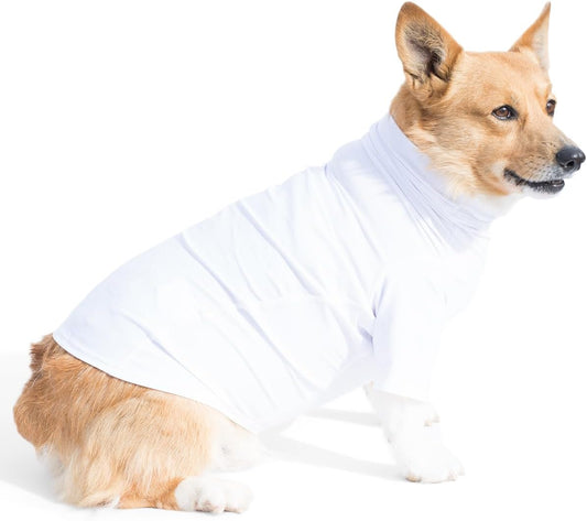 Dog Sun Shirt, USA Made (UPF 50+), True White, Medium