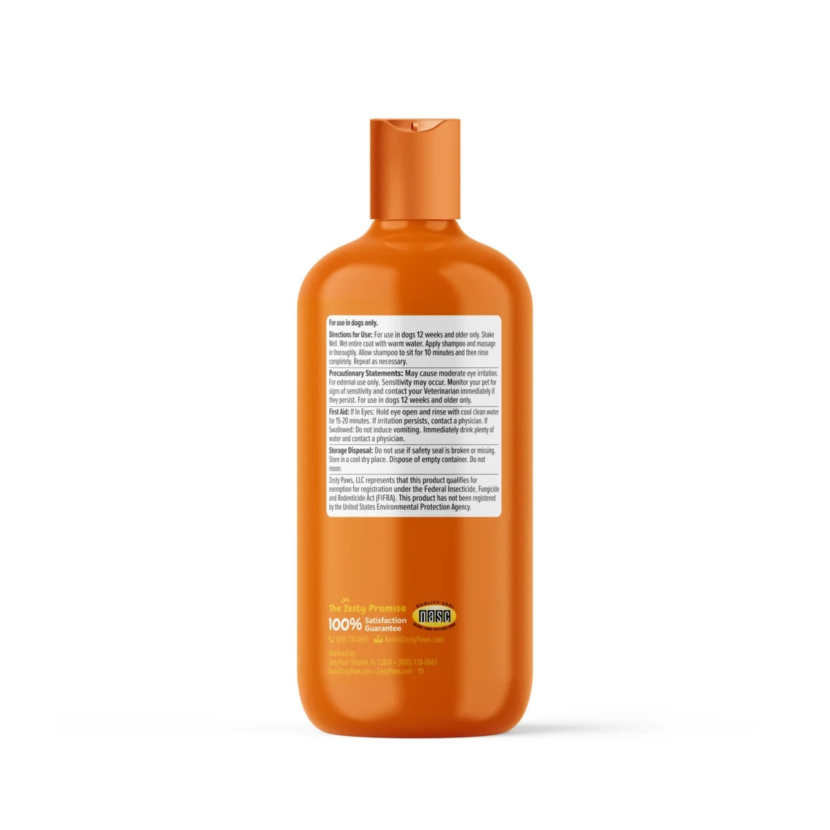 Flea & Tick Shampoo for Dogs, to Repel Flea & Ticks, Peppermint Oil Scented, 16Oz Bottle