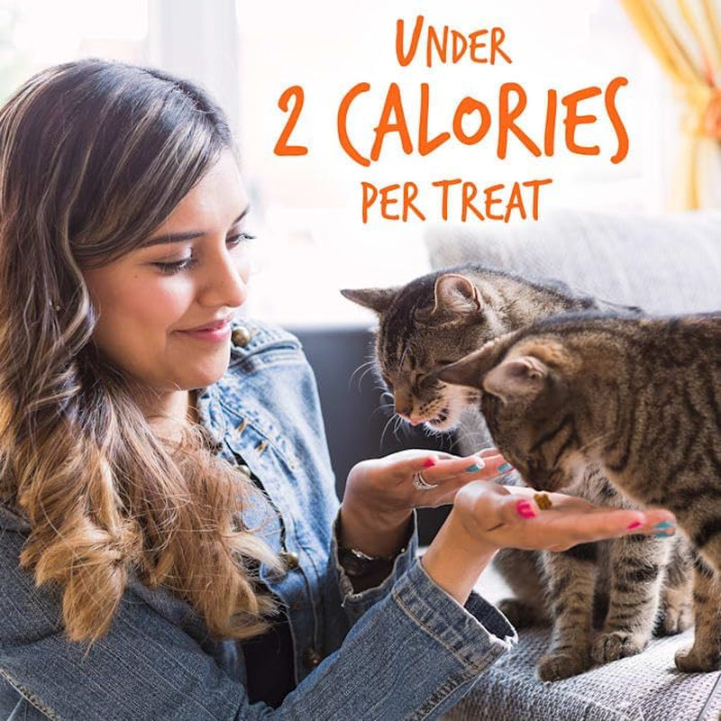 Cat Treats, Healthy Treats for Cats, Low Calorie and Packed with Protein, Crunchy Biscuits, No Wheat, Corn or Soy, Made with Real Tuna and Pumpkin, 2.5Oz