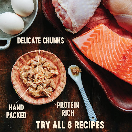 CORE Signature Selects Chunky Adult Wet Cat Food, Natural, Protein-Rich, Grain Free, 2.8 Ounce, 12 Pack (Beef & Chicken)