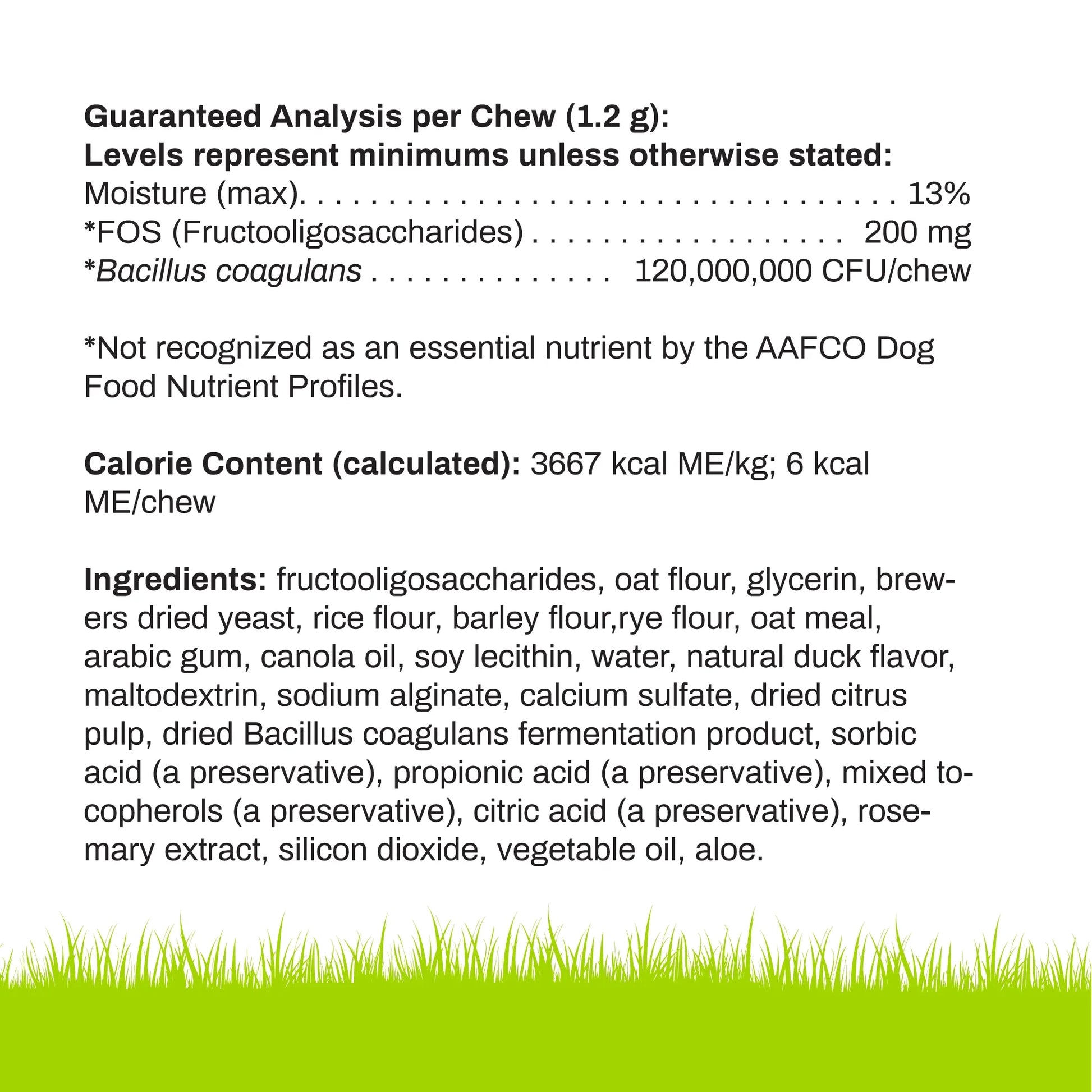 Daily Probiotic Chews for Dogs 60/Pkg