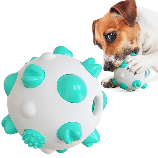 Clearance Dog Chew Toys, Dog Toys for Aggressive Chewers Small Medium Large Breed, Multifunctional Teeth Cleaning and Gum Massage, Tough Rubber Dog Toys for Puppy and Medium Large Dog