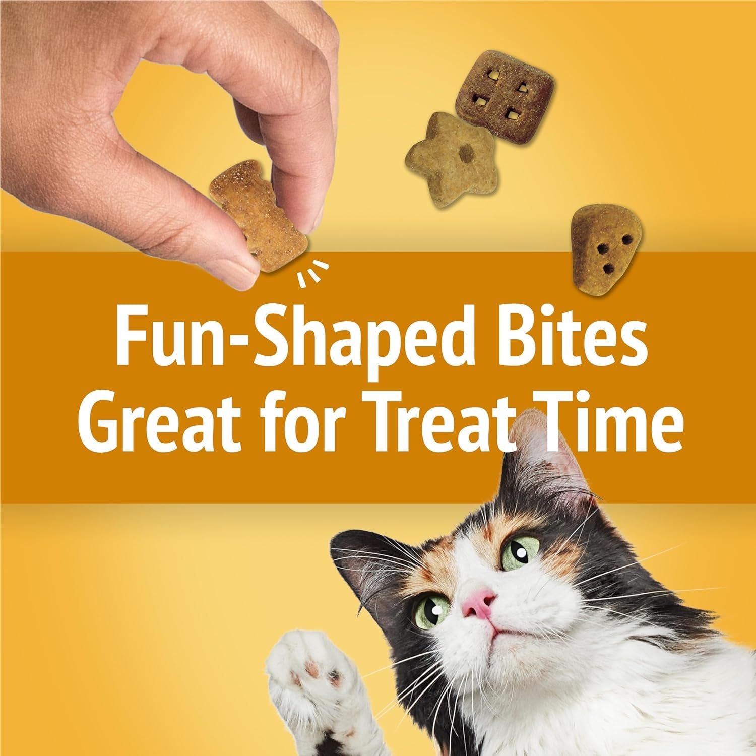 Purina  Cat Treats, Party Mix Cheezy Craze Crunch - (Pack of 10) 2.1 Oz. Pouches
