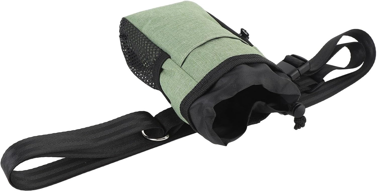 Dog Treat Pouch, Waist Belt Clip Dog Portable Dog Treat Bag, Oxford Cloth Dog Training Treat Pouch for Dog Walks, Dog Training and Behavior Aids, Doggy Treat Snack Bag for Outdoor