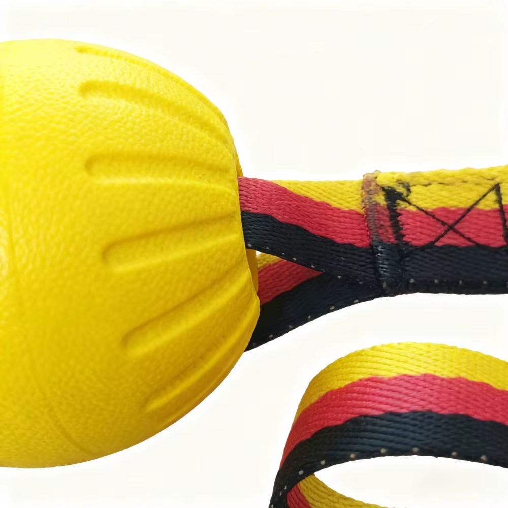 EVA Dog Rope - Attached Chew Resistant Ball, Interactive Tug - of - War Training Toy for Pets