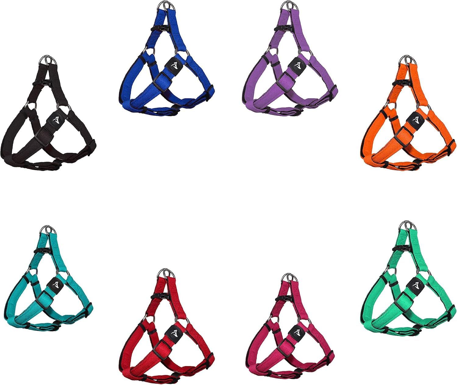 Kruz No Pull Dog Harness (Chest 30”-44”, Weight 66-176 Lbs) Heavy-Duty Pet Harness for Large Breeds, Ultra-Comfort Fit, Lifetime Durability, Adjustable Dog Harness No Pull Design (Black, X-Large)