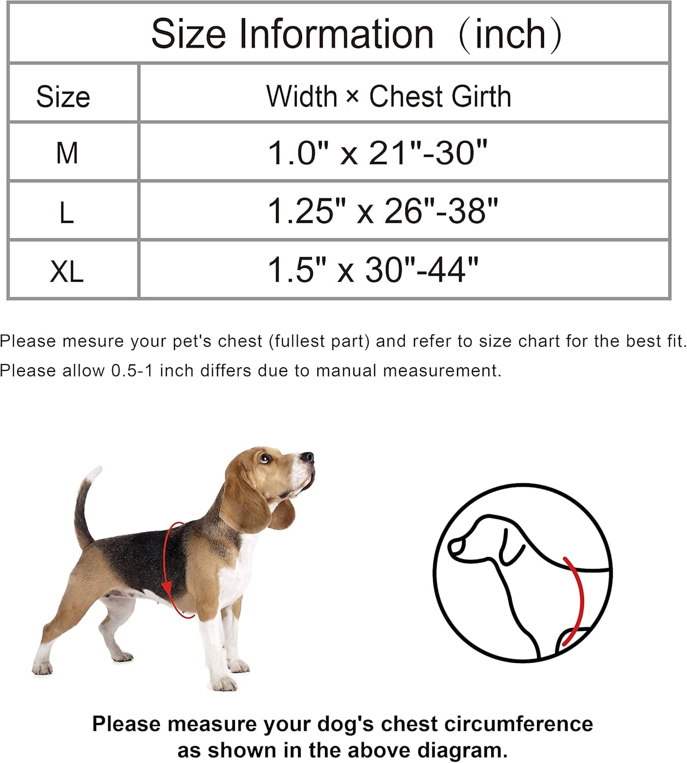 Kruz No Pull Dog Harness (Chest 30”-44”, Weight 66-176 Lbs) Heavy-Duty Pet Harness for Large Breeds, Ultra-Comfort Fit, Lifetime Durability, Adjustable Dog Harness No Pull Design (Red, X-Large)