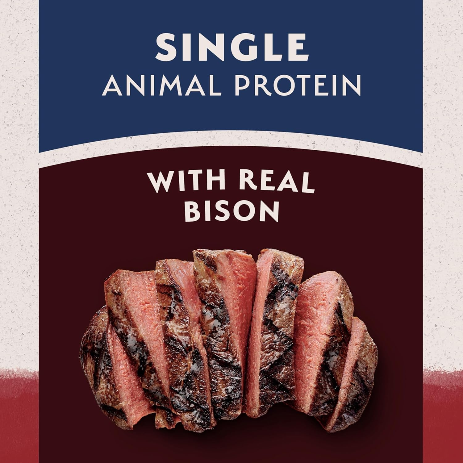 Limited Ingredient Adult Grain-Free Dry Dog Food, Reserve Sweet Potato & Bison Recipe, 12 Pound (Pack of 1)