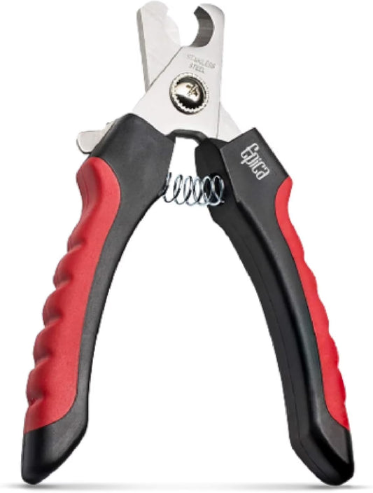 Dog Nail Clippers, Easy and Safe Dog Grooming Dog Nail Trimmers with Safety Guard, Large
