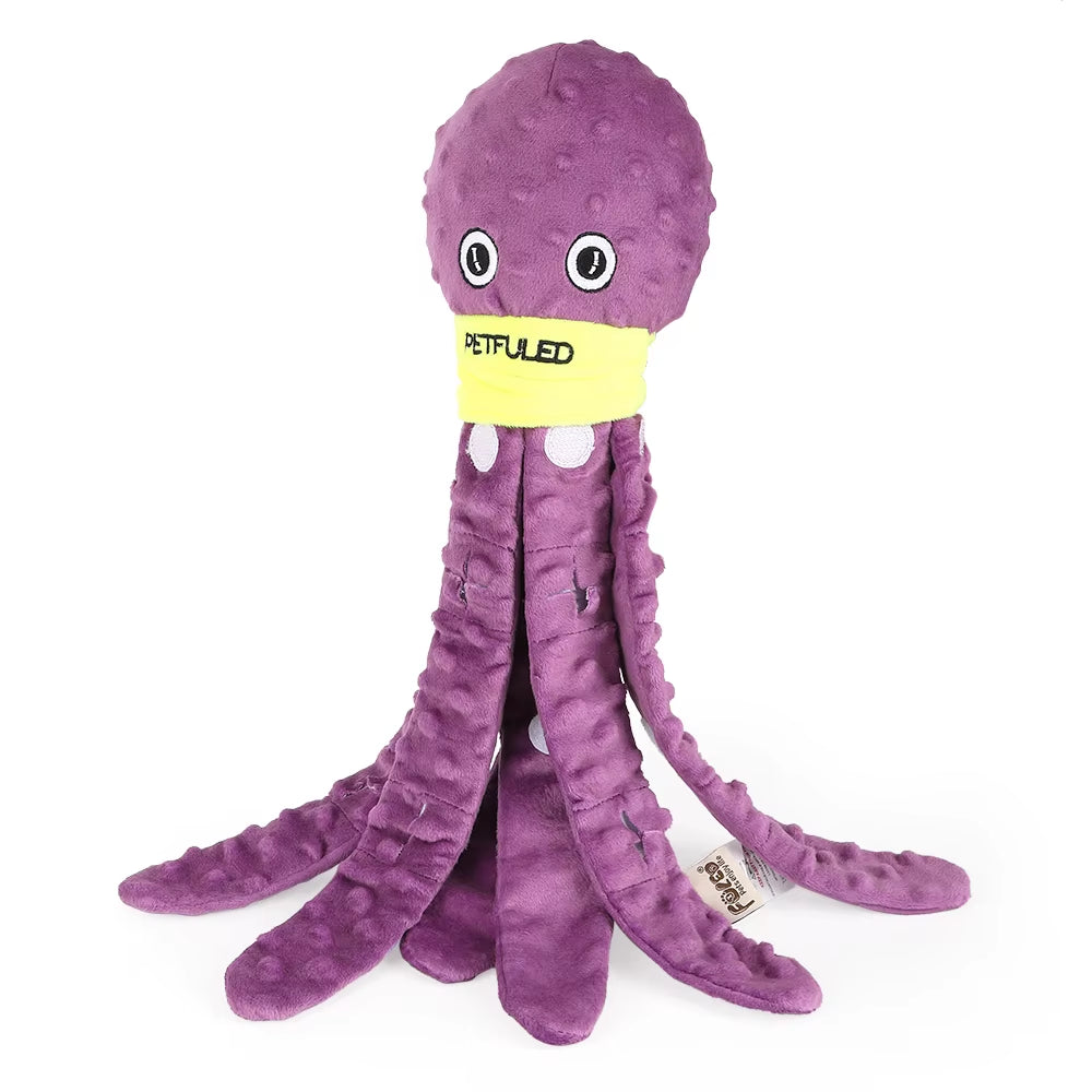 Valentine'S Day Dog Snuffle Toy Dog Plush Octopus Toys, Dog Puzzle Games Interactive Puppy Toys Chew Toys Slow Feeding Games