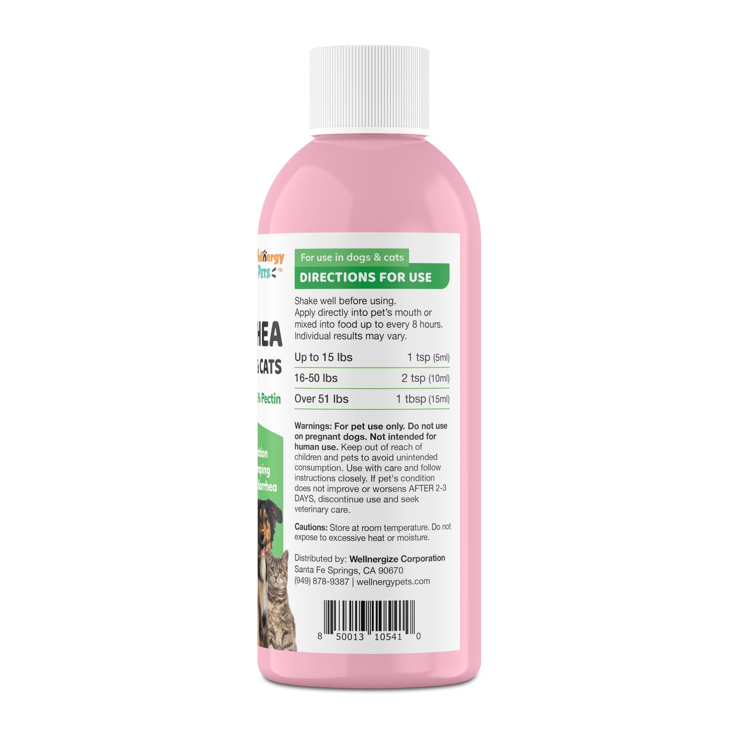Anti-Diarrhea for Dogs and Cats, 4 Oz, Upset Stomach Relief