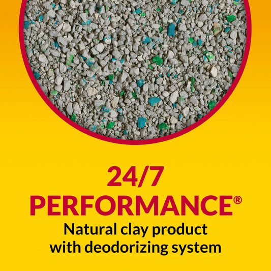 Purina  24/7 Performance Non-Clumping Cat Litter, Clean Linen Scent, 48 Lb Bag