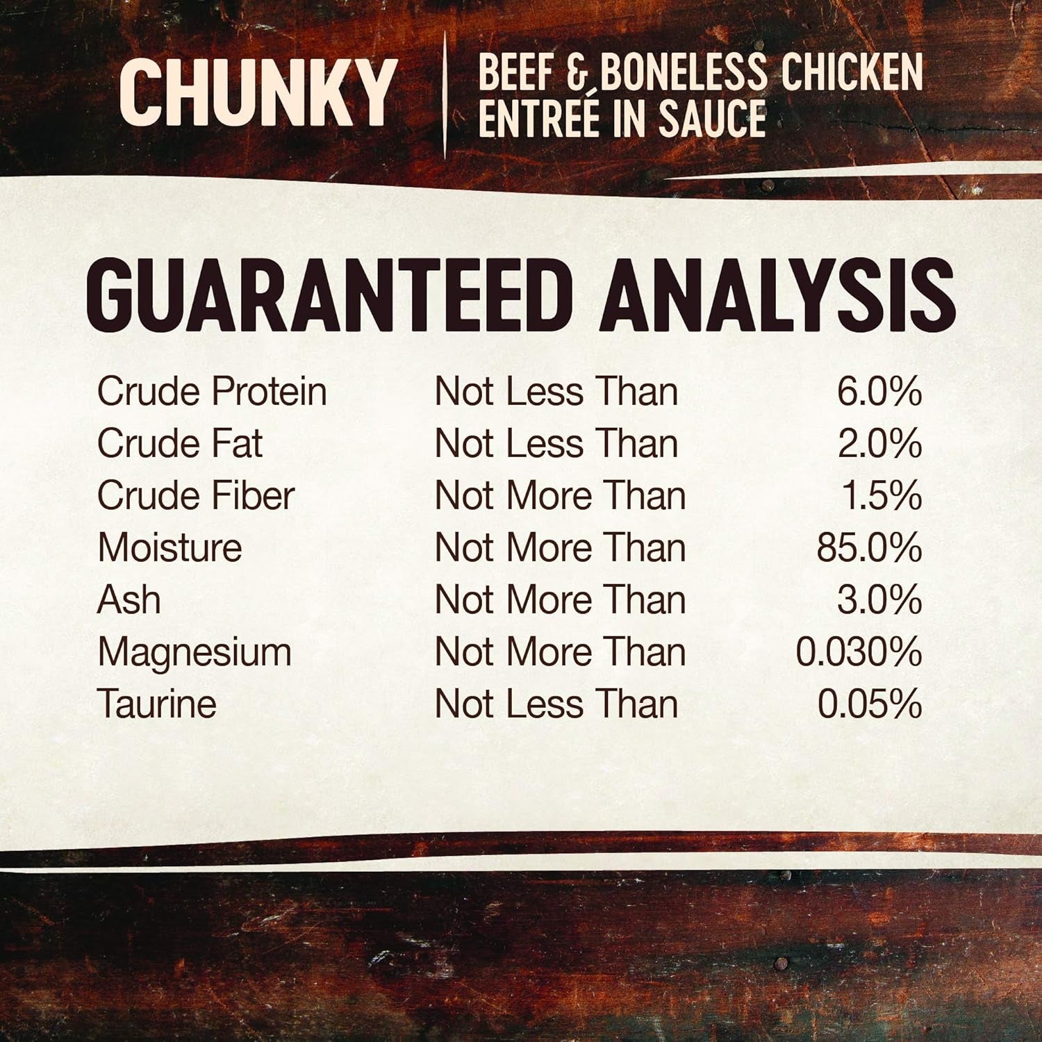 CORE Signature Selects Chunky Adult Wet Cat Food, Natural, Protein-Rich, Grain Free, 5.3 Ounce, 12 Pack (Beef & Chicken)