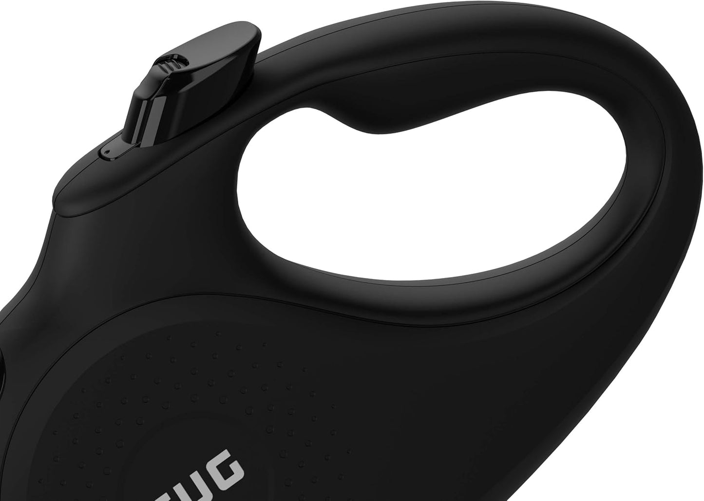 Monochrome Tiny 360° Tangle-Free Retractable Dog Leash | Cat Leash | 10 Ft Strong Nylon Tape (Tiny, Black)