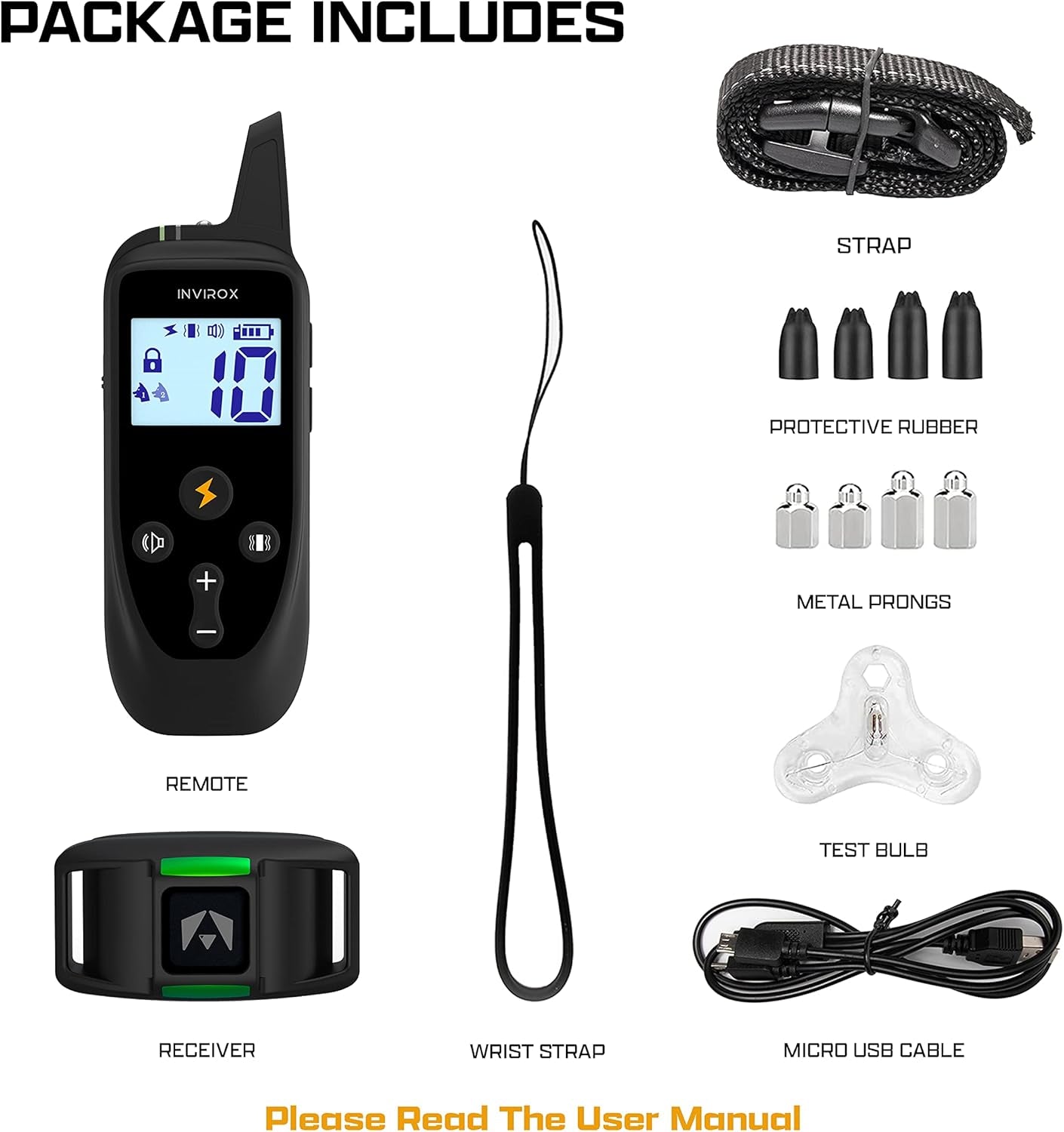 2026 Edition Dog Training Collar, 123 Levels for Reactive or Stubborn Dogs, 1100Yd Long-Range E Collar, Waterproof Rechargeable System with Manual Bark Control for Large Dogs
