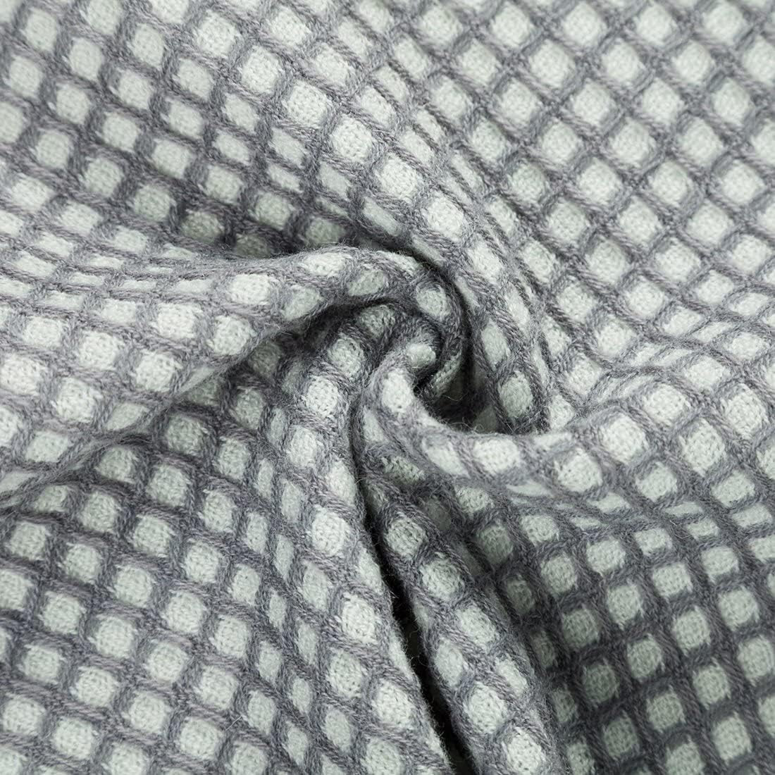 Wool Throw Blankets - Soft, Lightweight Cashmere Wool, Yellow Throws for Twin Couch