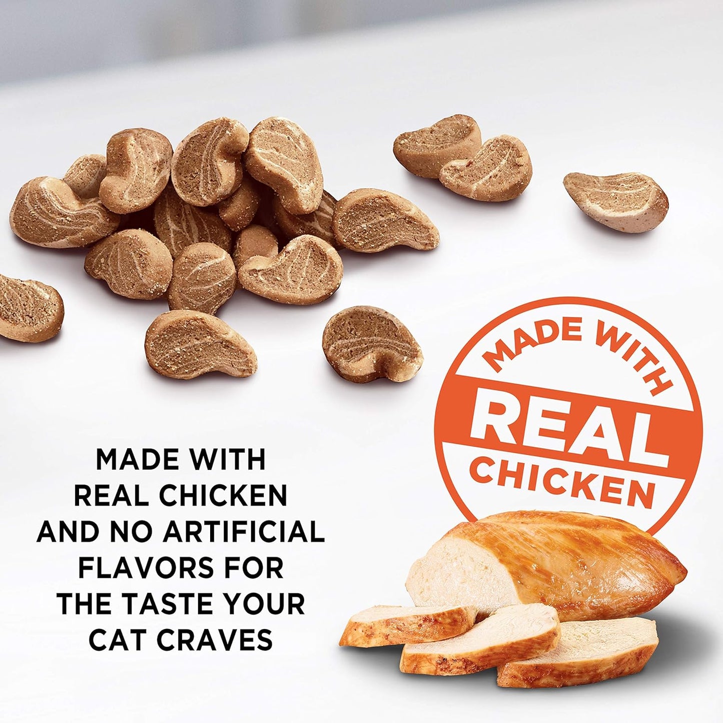 Irresistibles Soft Cat Treats, White Meat Chicken, 12 Ounce (Pack of 5)