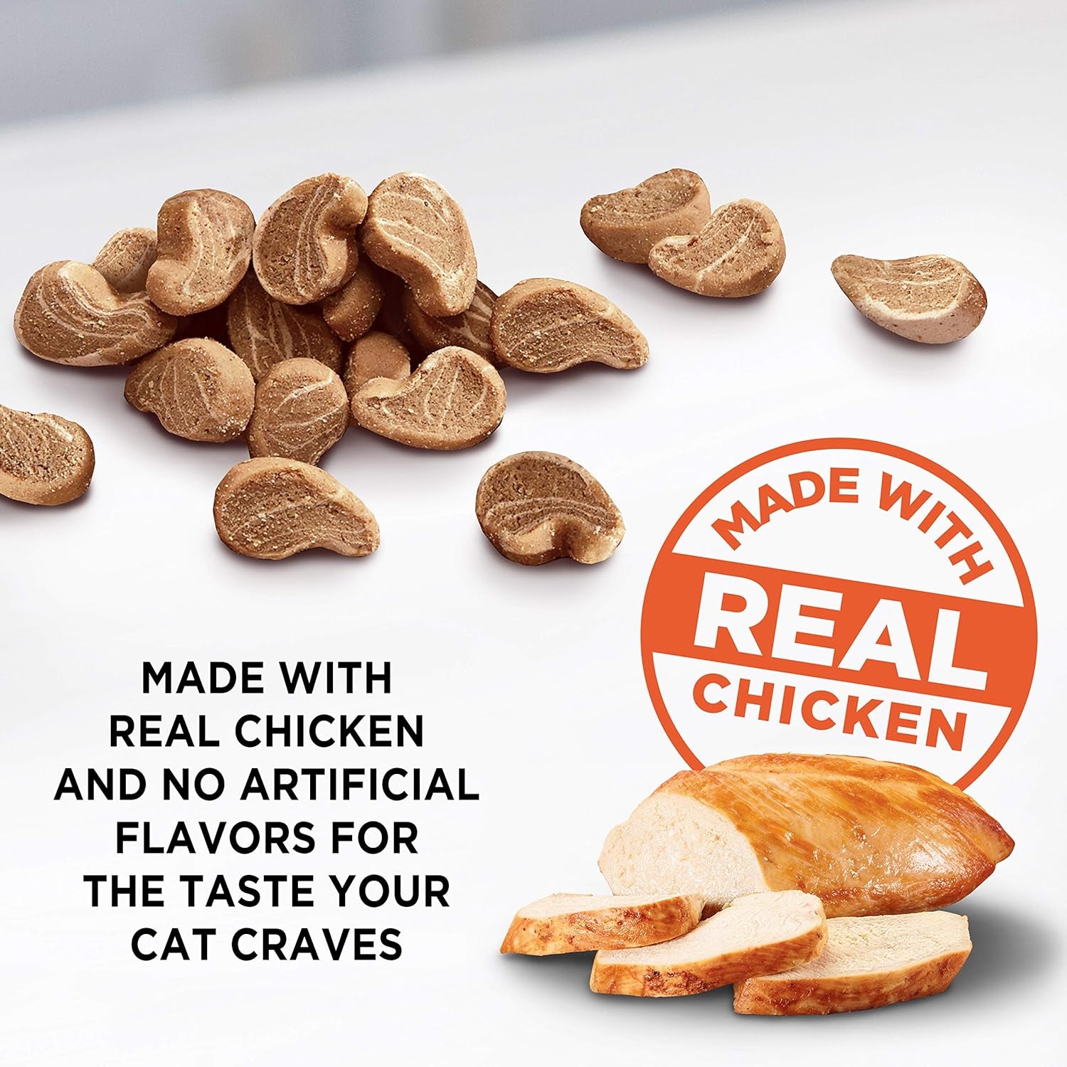 Irresistibles Soft Cat Treats, White Meat Chicken, 12 Ounce (Pack of 5)