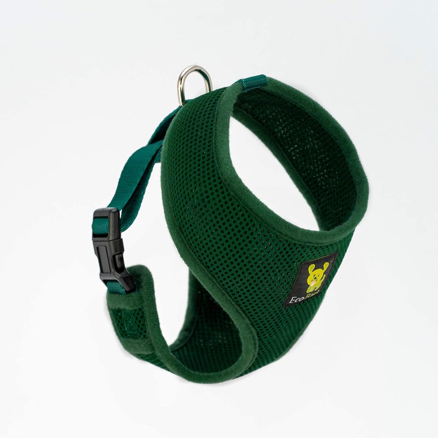 Dog Harness - Eco-Friendly Max Comfort Harnesses - Luxurious Soft Mesh Halter - over the Head Harness Vest- No Pull and No Choke for Small, Toy Breed, and Teacup Dogs (XS, Dark Green)