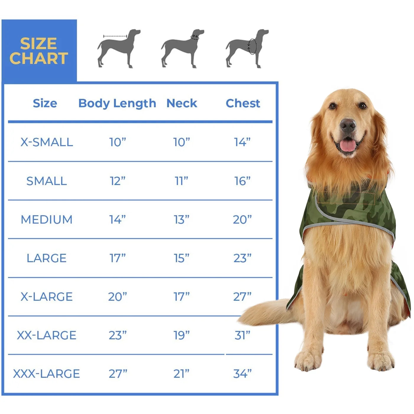 Reversible Dog Raincoat Hooded Slicker Poncho Rain Coat Jacket for Small Medium Large Dogs Dinosaurs L